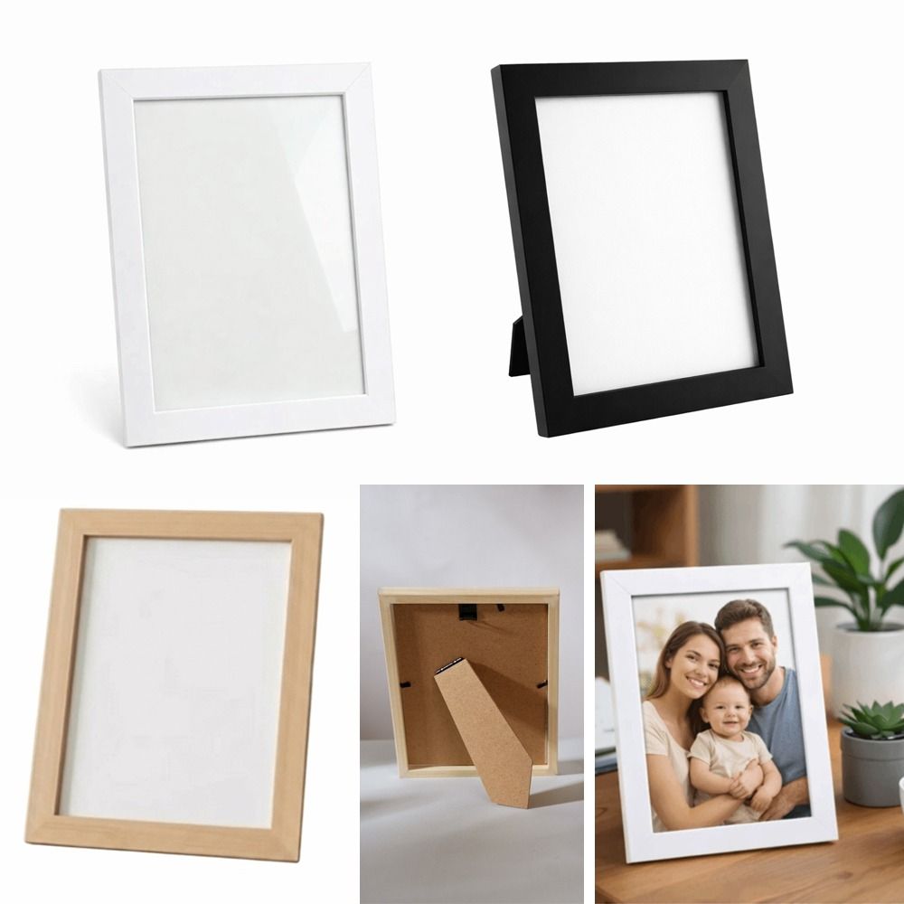 Bamboo Photo Frame - Bingkai Foto Kayu Baru Ukuran 5/7/8