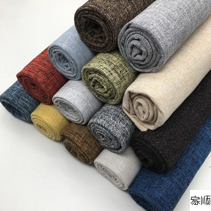 Linen Table Runner - Pelapis kain Linen katun tebal meteran