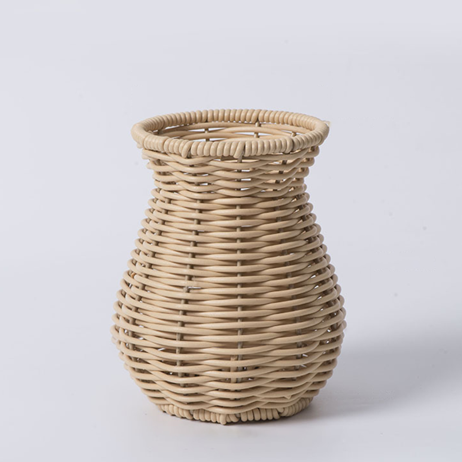 Pot Bunga Rajut Tangan Efek Ro - Rattan Plant Basket ulasan dan harga