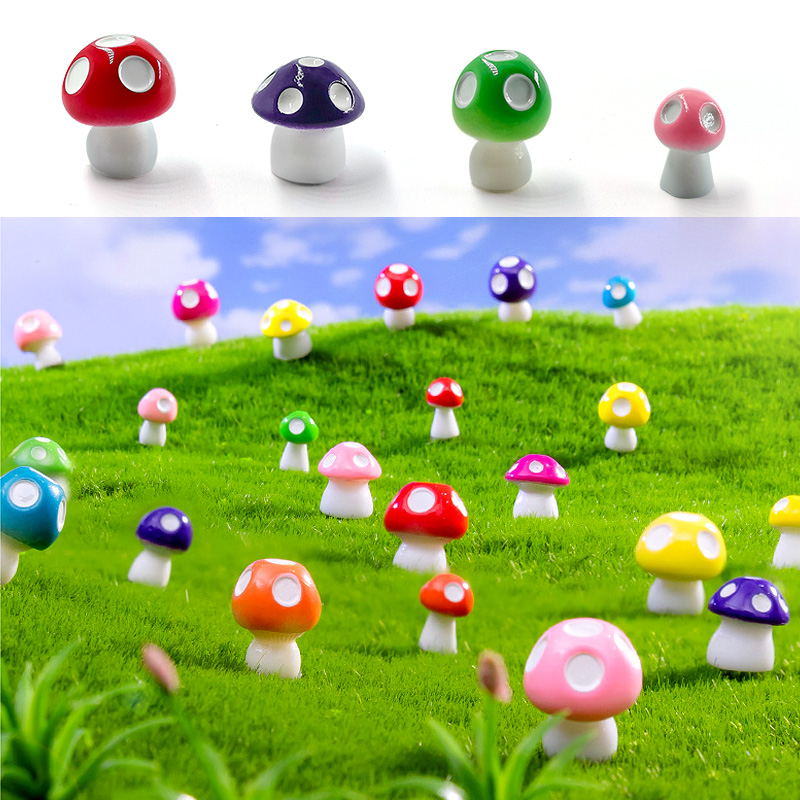 20 buah patung Resin jamur Min - Home Decor Za ulasan dan harga