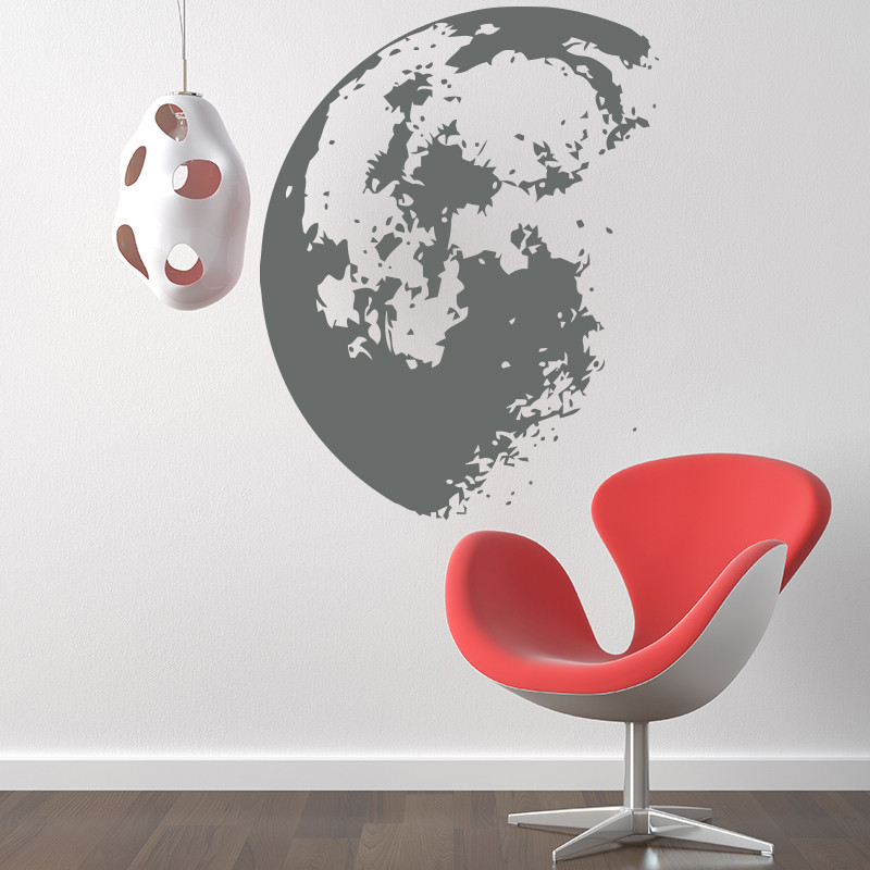 Stiker Dinding Bulan Luar Angk - Home Decor Y2K ulasan dan harga