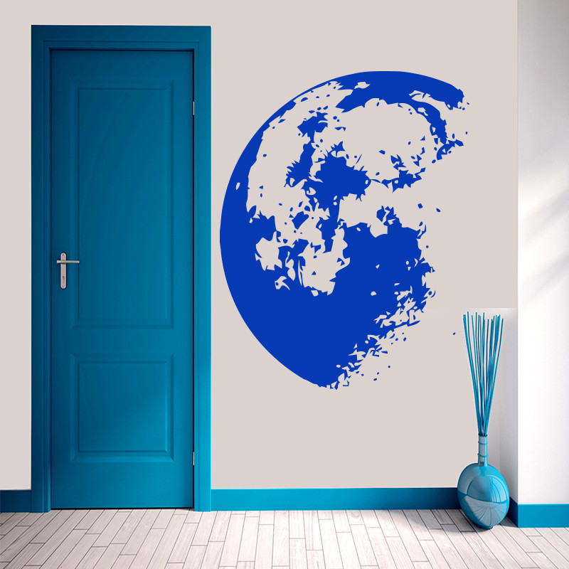 Stiker Dinding Bulan Luar Angk - Home Decor Y2K ulasan dan harga